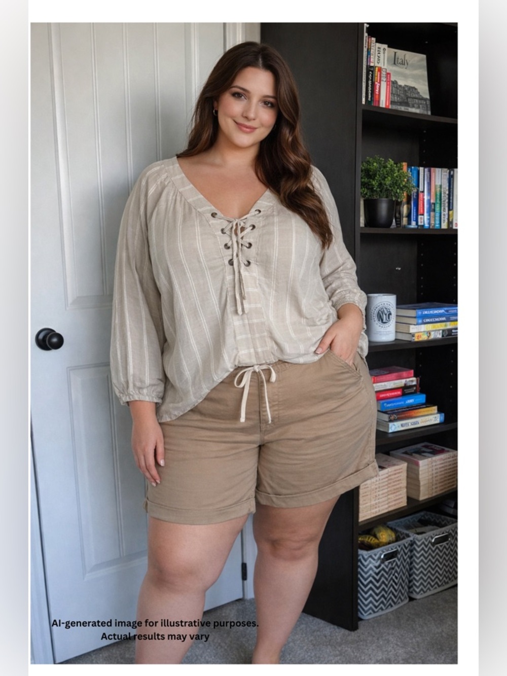 Torrid Cream Boho Blouse 2X | Lace-Up Peasant Style Top
